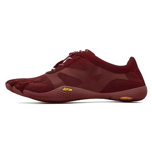 Vibram KSO EVO Burgundy/Burgundy Womens Training Shoes | India-345608